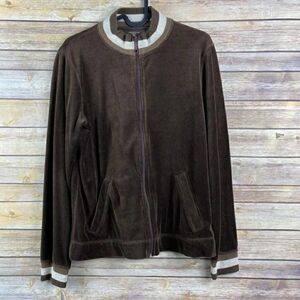 Jones New York Sport Velour Jacket